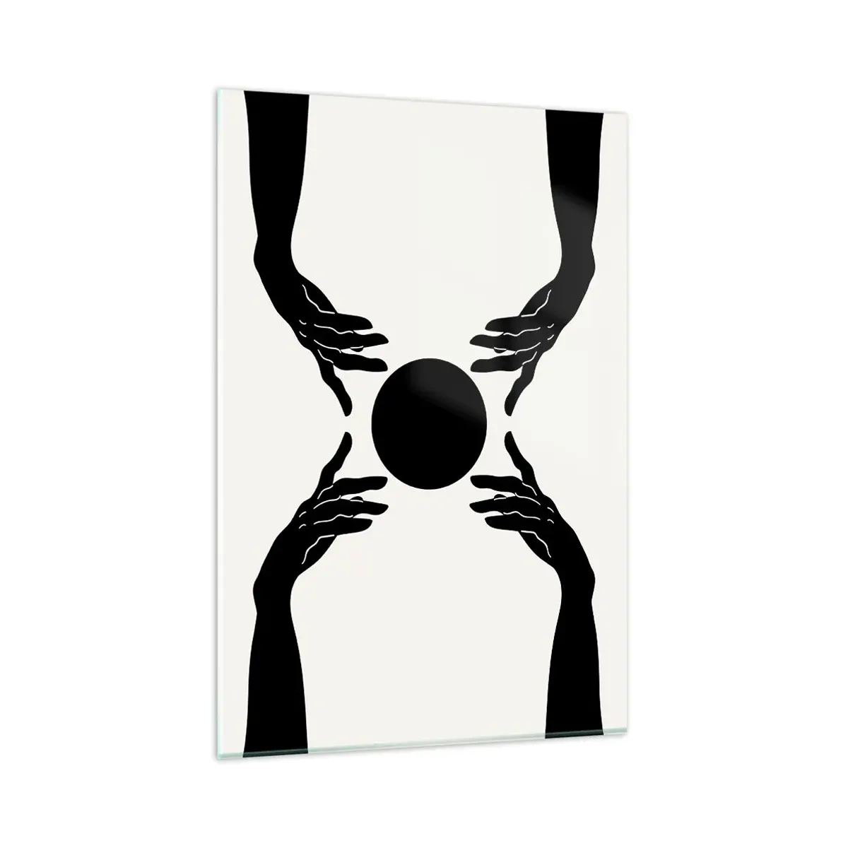 Glass picture - Secret Sign - 80x120 cm