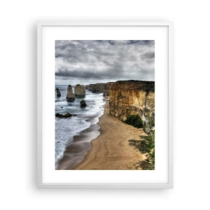 Poster in white frmae - Raw Beauty - 40x50 cm