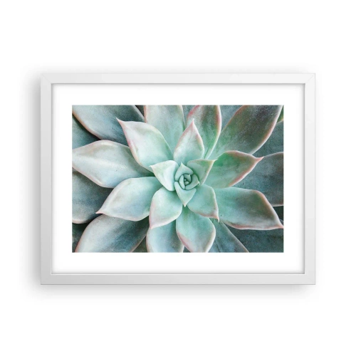 Poster in white frmae - Heart of a Desert - 40x30 cm