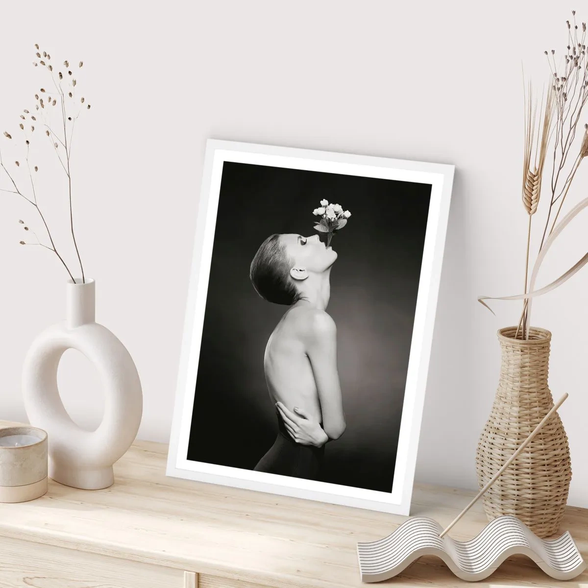 Poster in white frmae - Eccentric Elegance - 50x70 cm
