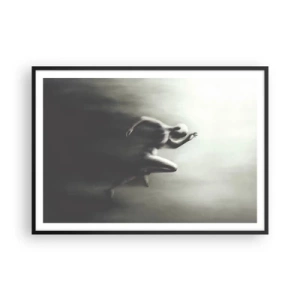 Poster in black frame - Unstoppable - 100x70 cm
