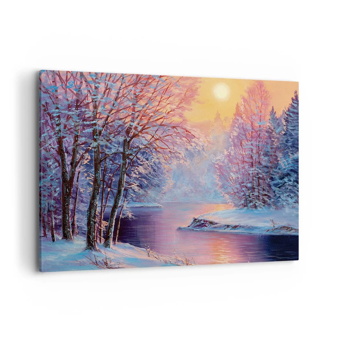 Canvas picture - Colours of Winter - 120x80 cm