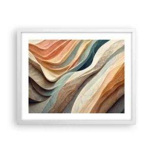 Poster in white frmae - Moment Before Change - 50x40 cm