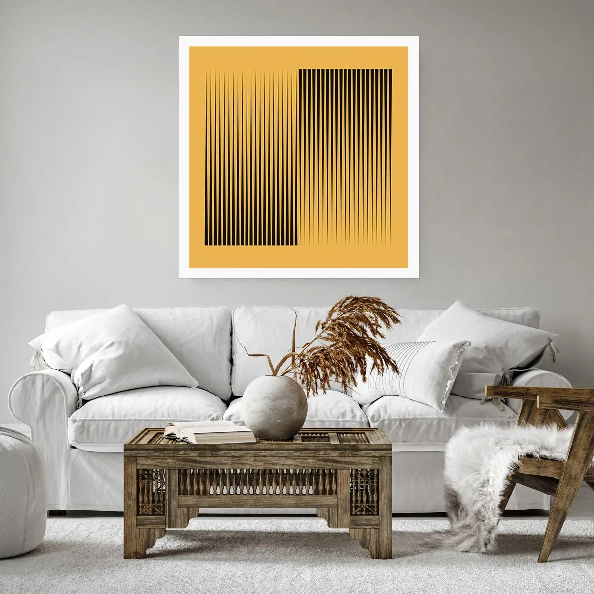 Poster - Square Opposites - 30x30 cm