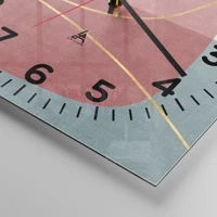 Clock face with numbers