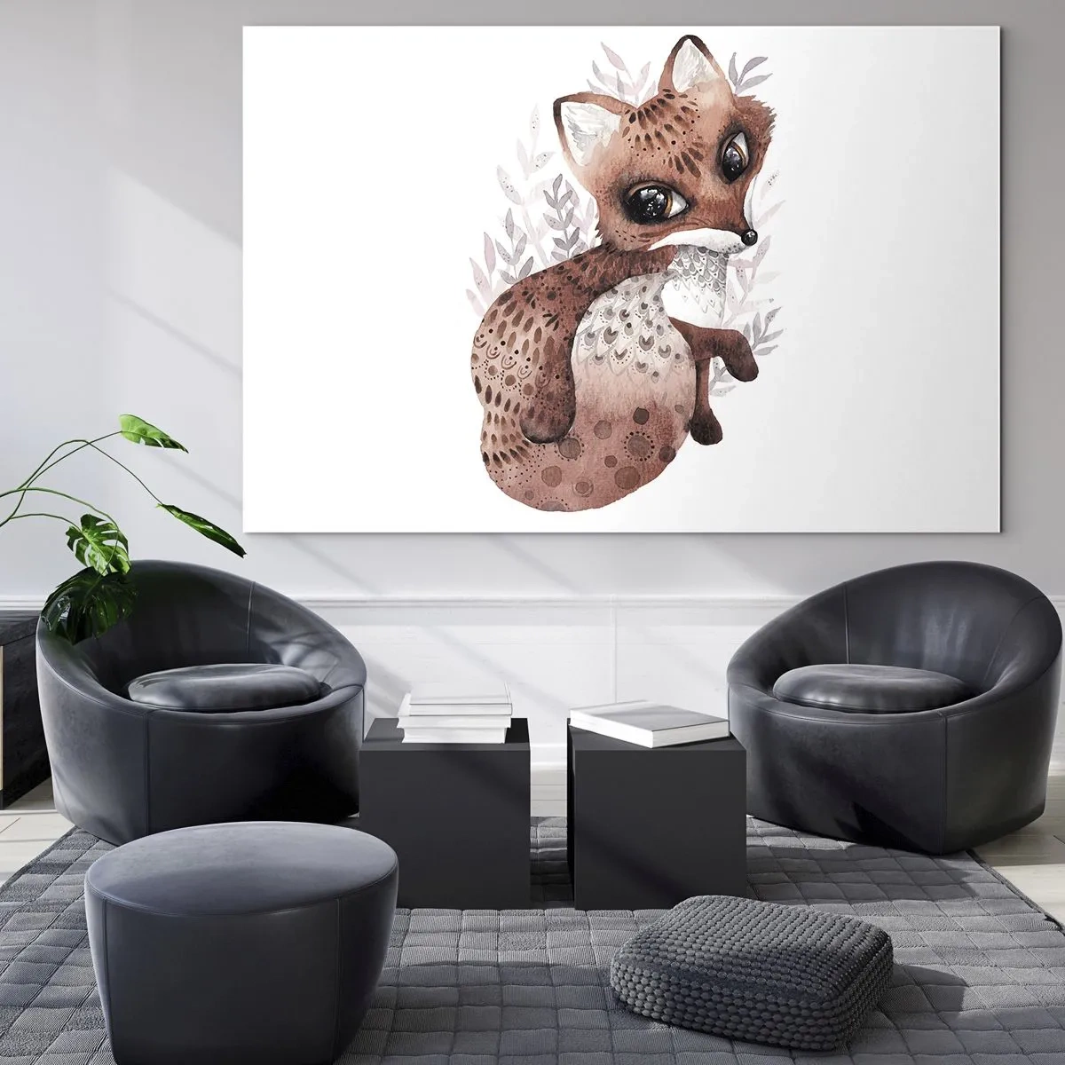 Glass picture - Sweet and Lovely - 100x70 cm