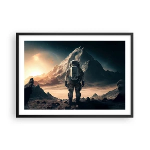 Poster in black frame - New Challenge - 70x50 cm