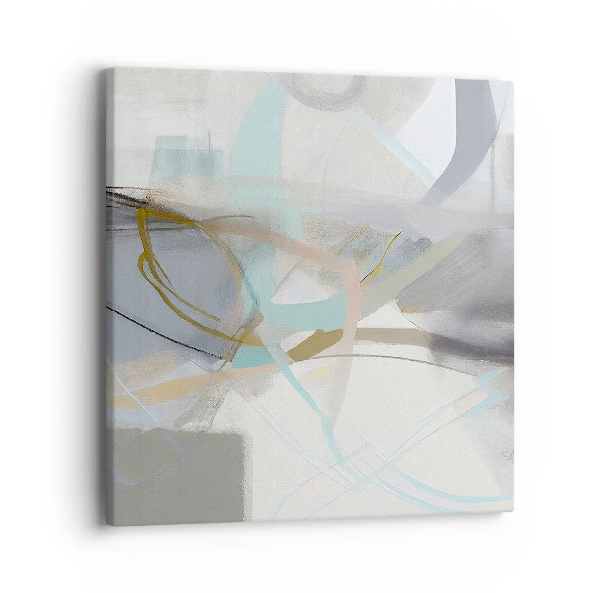 Canvas picture - Foggy Abstract - 40x40 cm