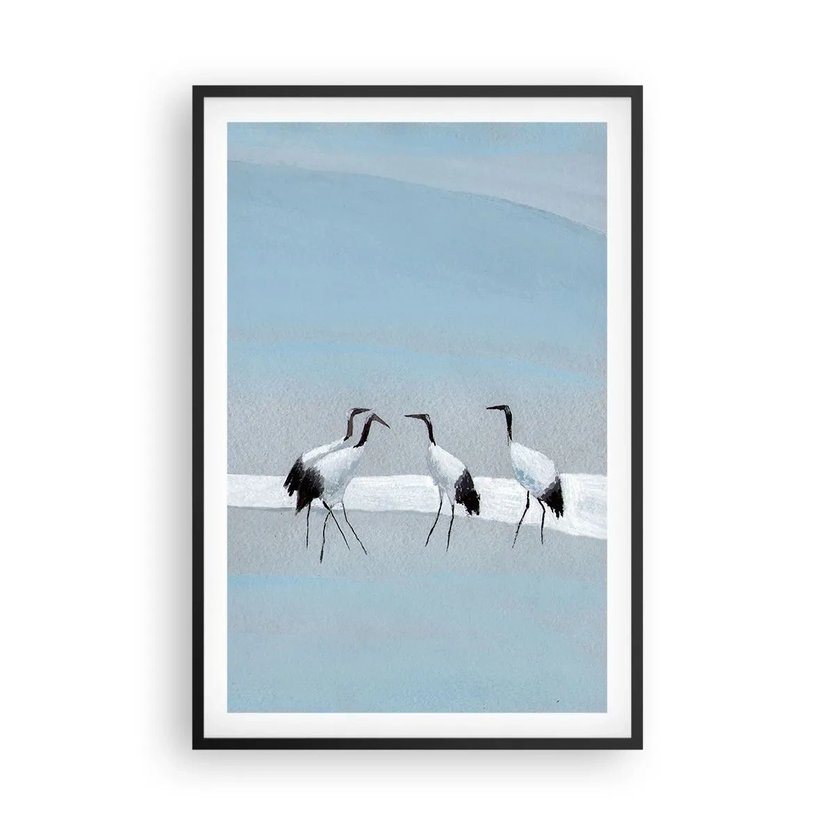 Poster in black frame - After a Hot Day - 61x91 cm