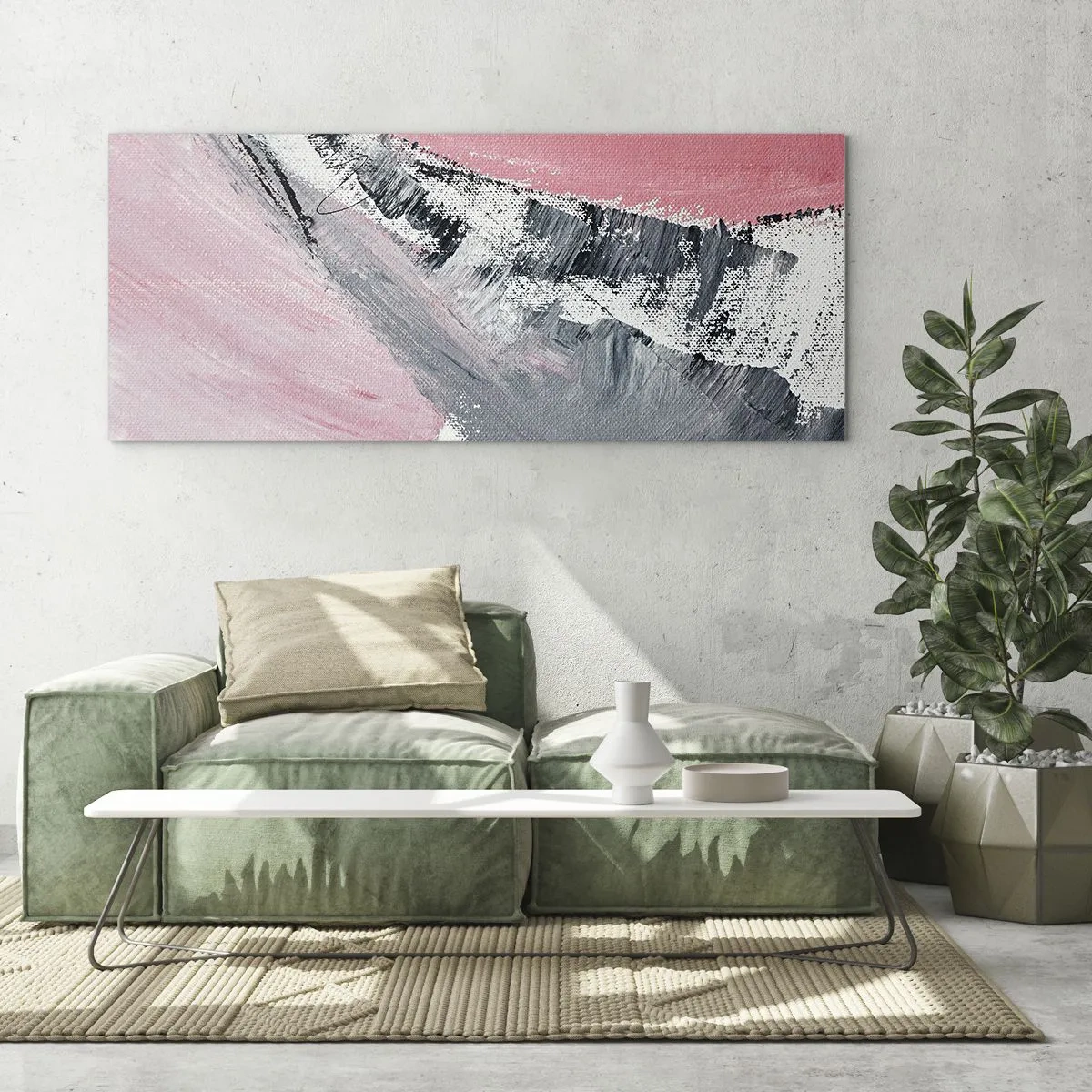 Glass picture - Fitted Composition - 120x50 cm
