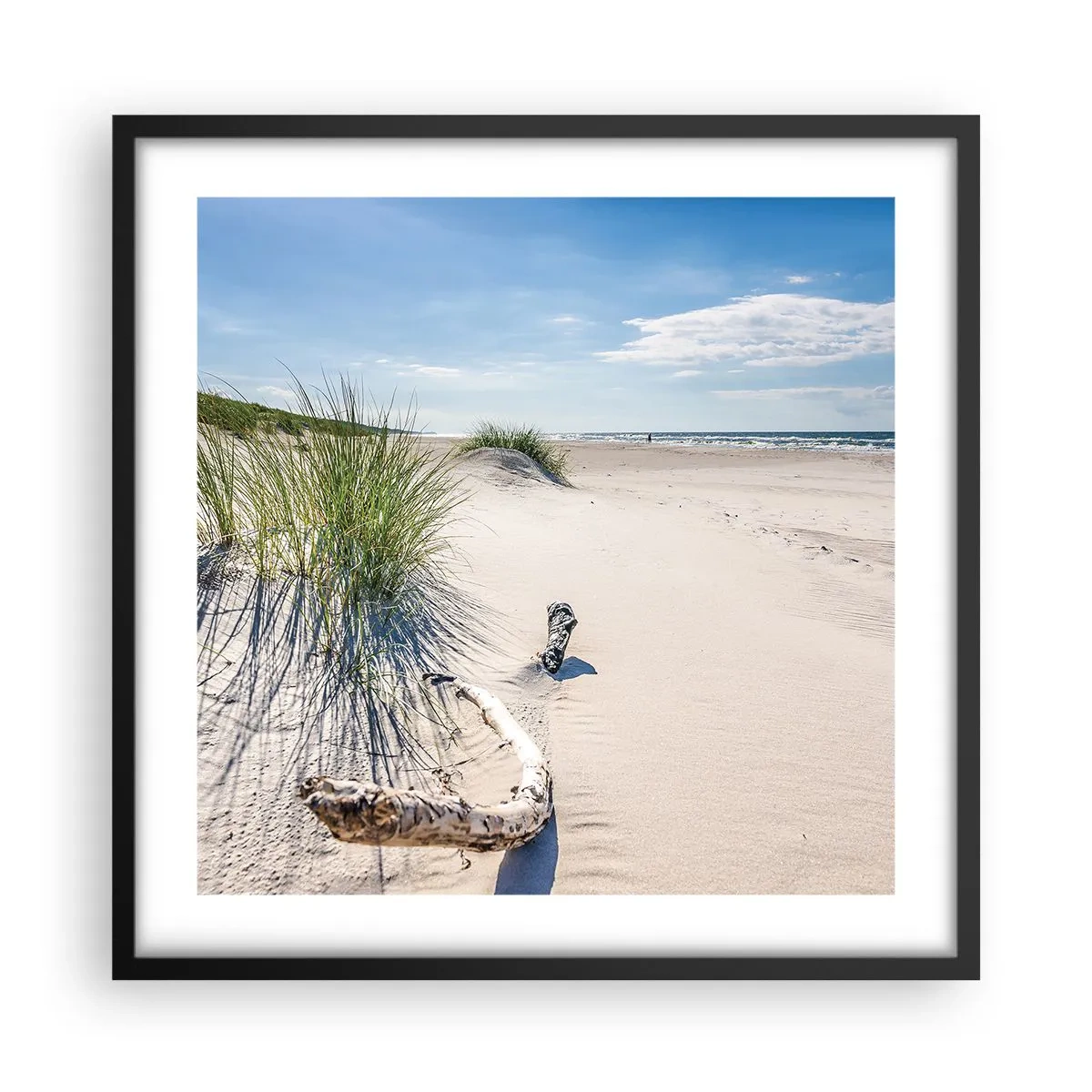 Poster in black frame - The Most Beautiful? Baltic One - 50x50 cm