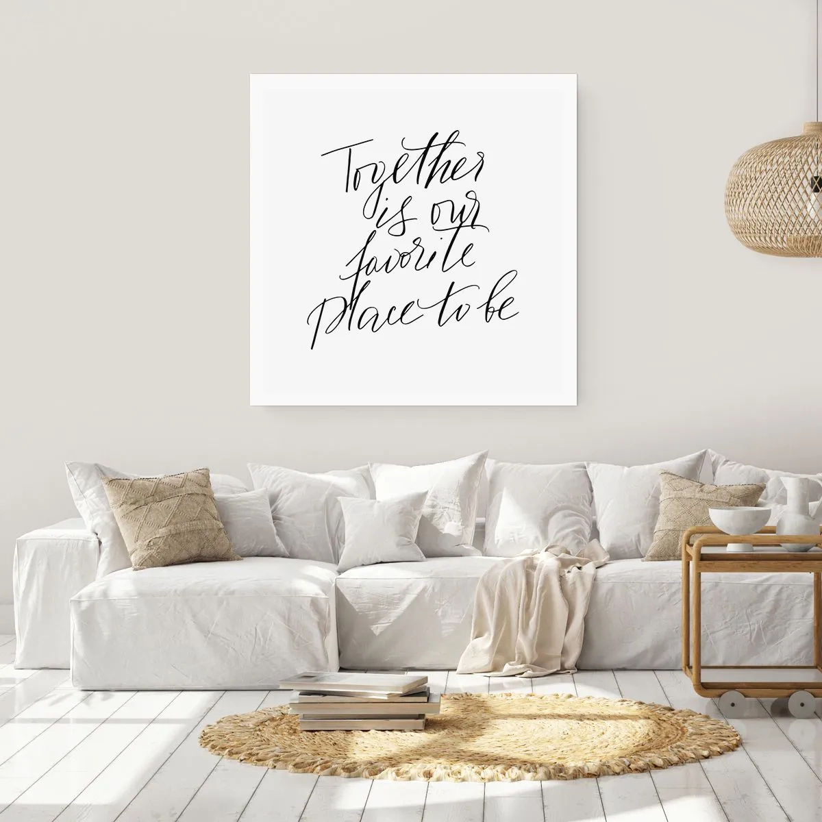 Poster - Do You Also Feel This? - 60x60 cm