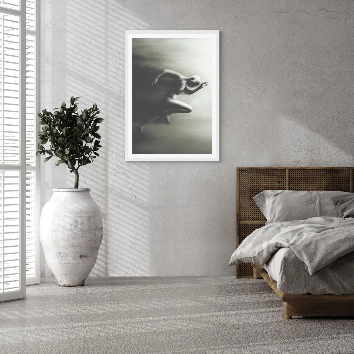 Poster in white frmae - Unstoppable - 40x50 cm