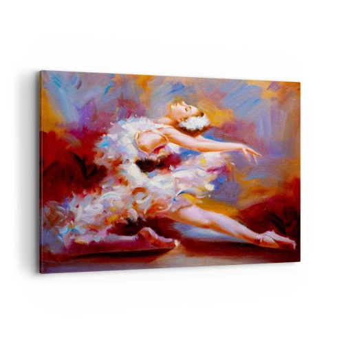Canvas picture - Swan Gracefulness - 120x80 cm