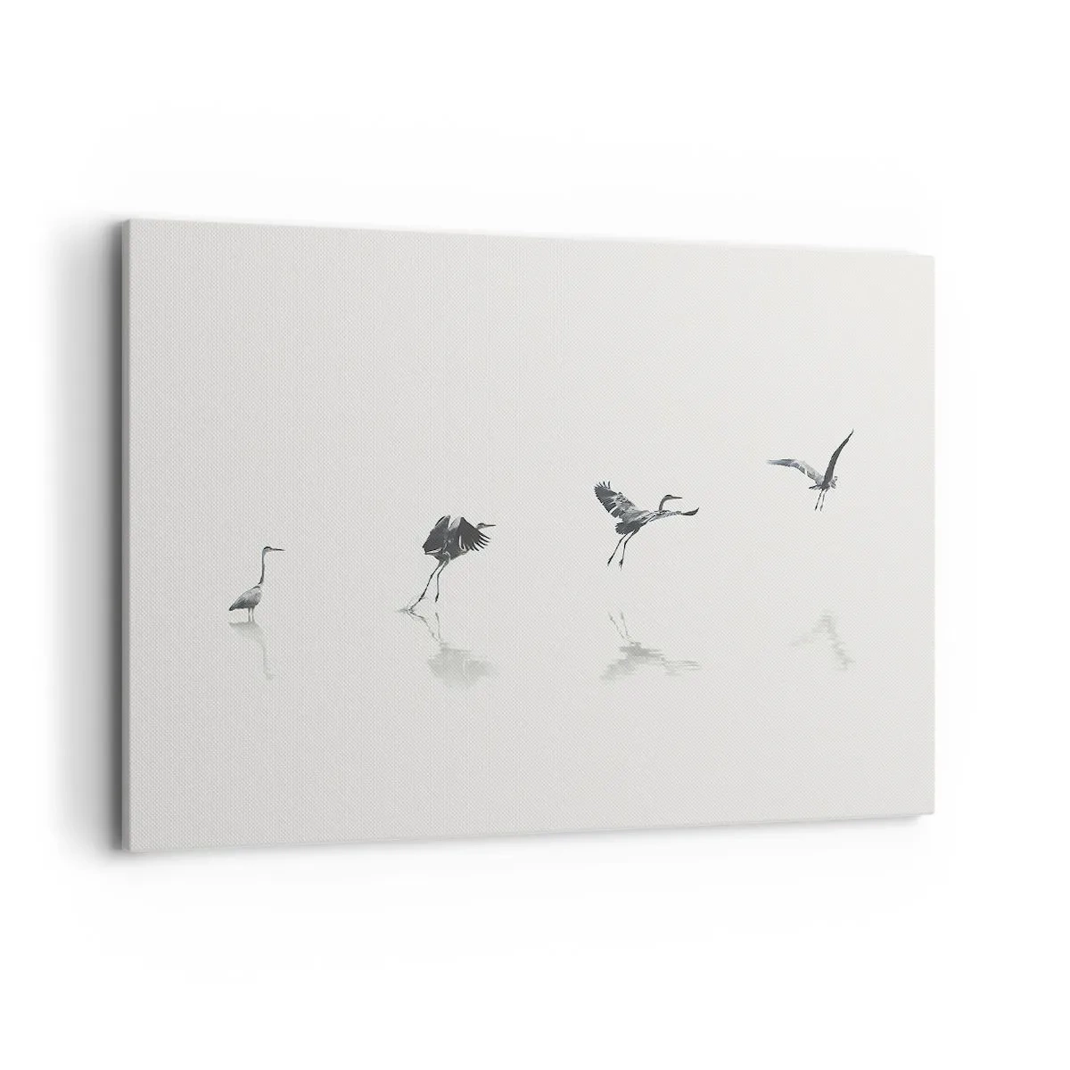 Canvas picture - Four Simple Steps - 120x80 cm
