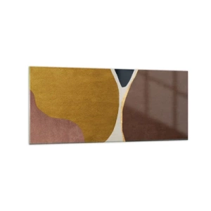 Glass picture - Abstract - Place in sSace - 120x50 cm