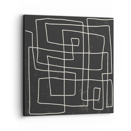 Canvas picture - Not Too Straight - 30x30 cm