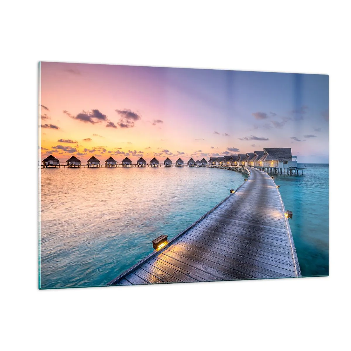 Glass picture - Holidays - Return to the Source - 120x80 cm