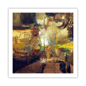 Poster - Cold, Warm, Hot - 60x60 cm
