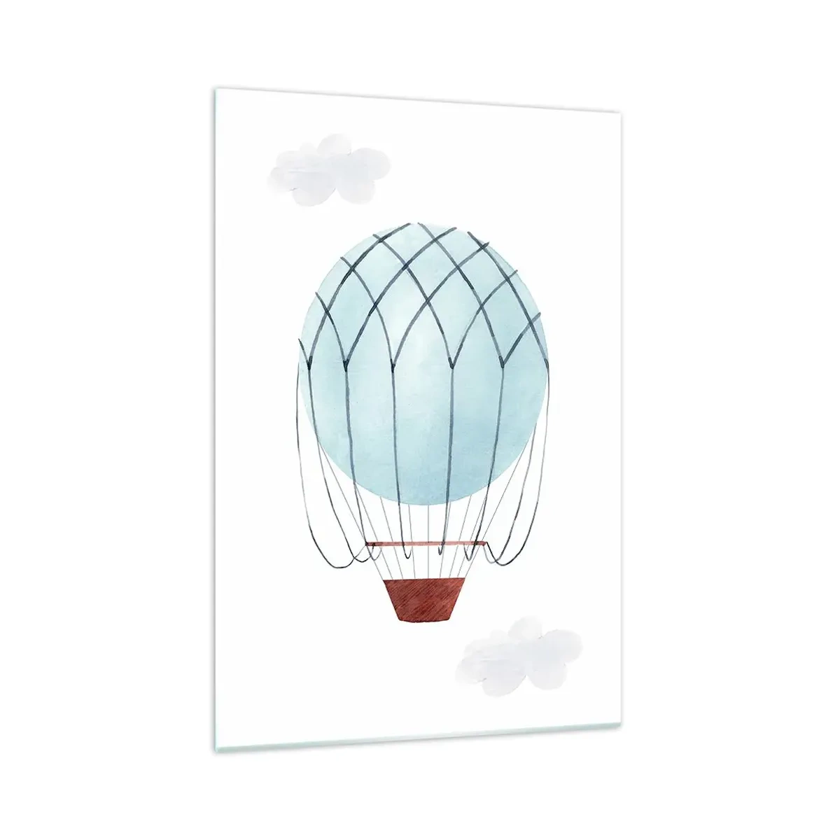 Glass picture - All in the Clouds - 70x100 cm