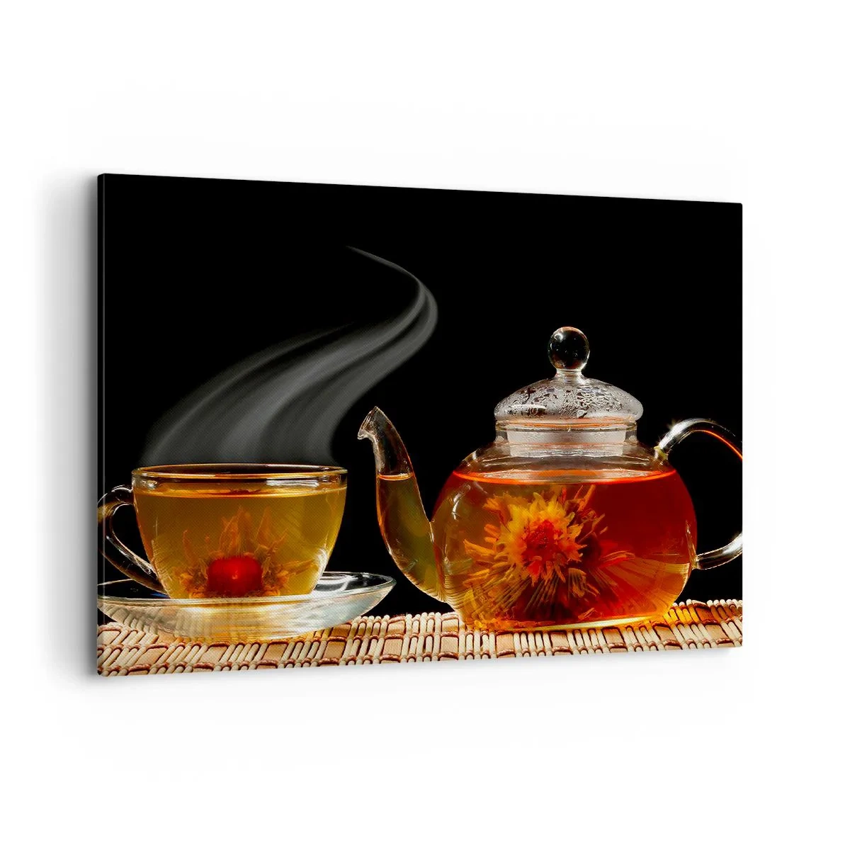 Canvas picture - Magic and Art of Tea Making - 100x70 cm