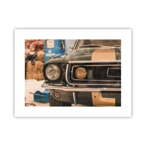 Poster - Encounter with the Legend - 40x30 cm