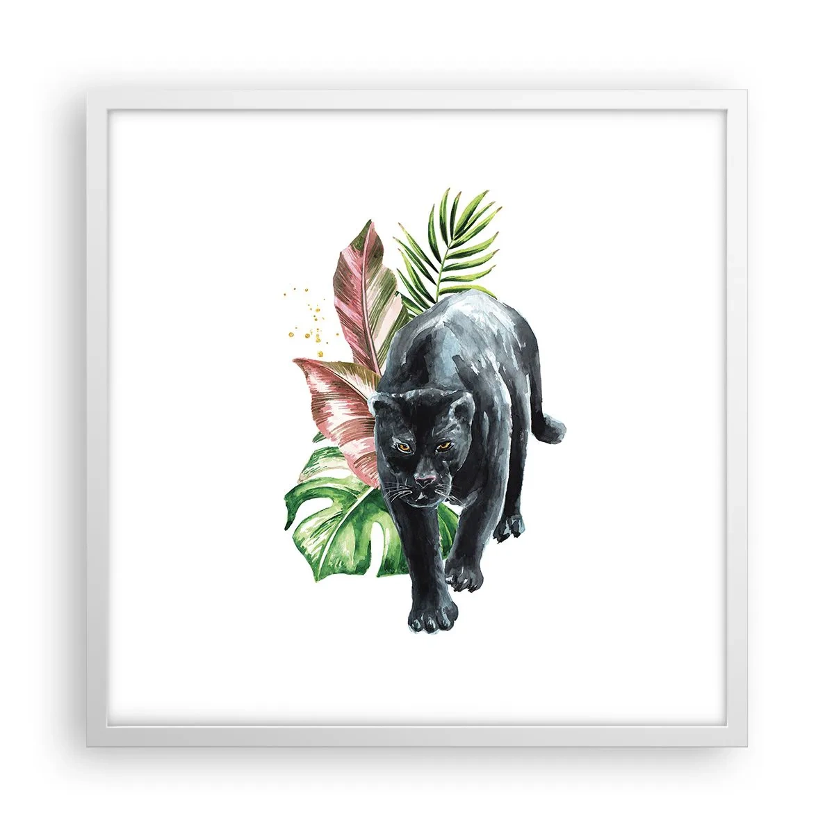 Poster in white frmae - Wilderness of the Heart - 50x50 cm