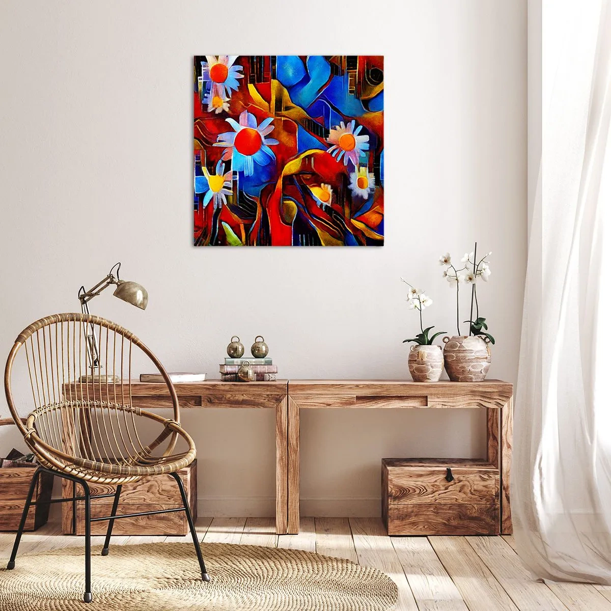 Canvas picture - Colours of Life - 70x70 cm