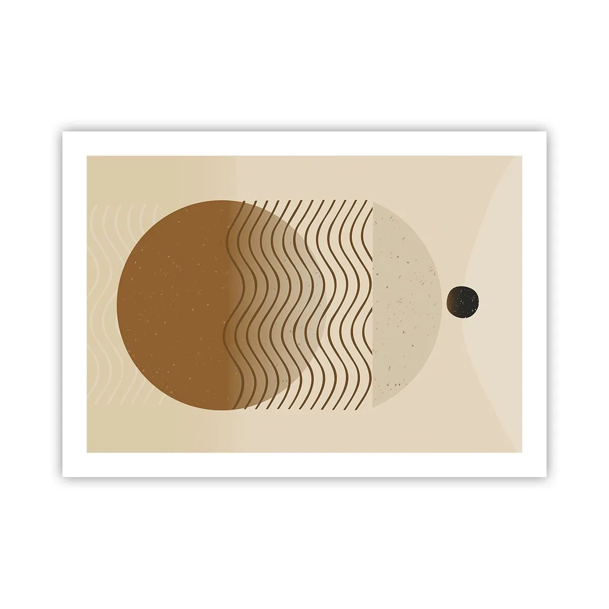 Poster - About the Origin of Geometrical Figures - 70x50 cm