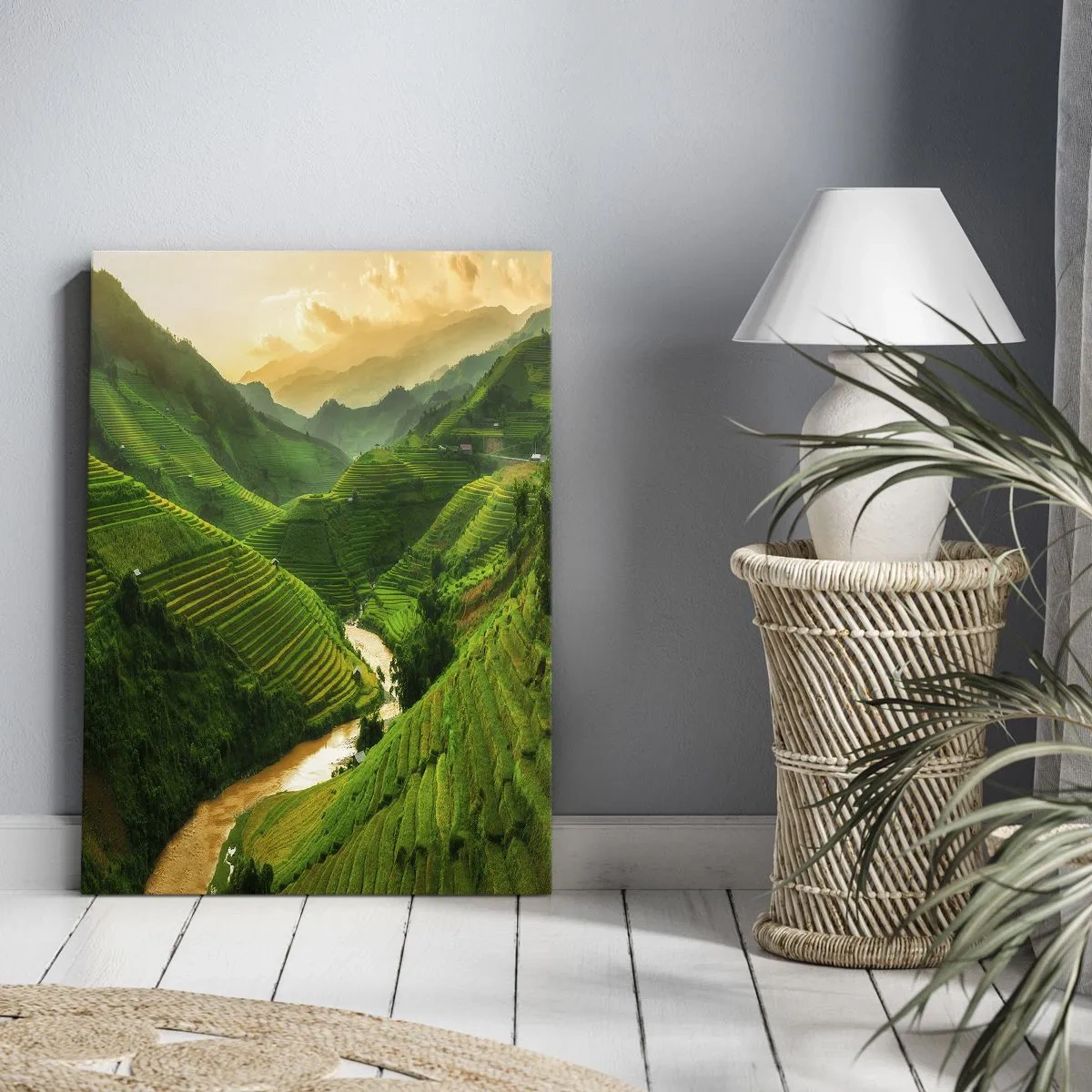 Canvas picture - Vietnamese Valley - 50x70 cm