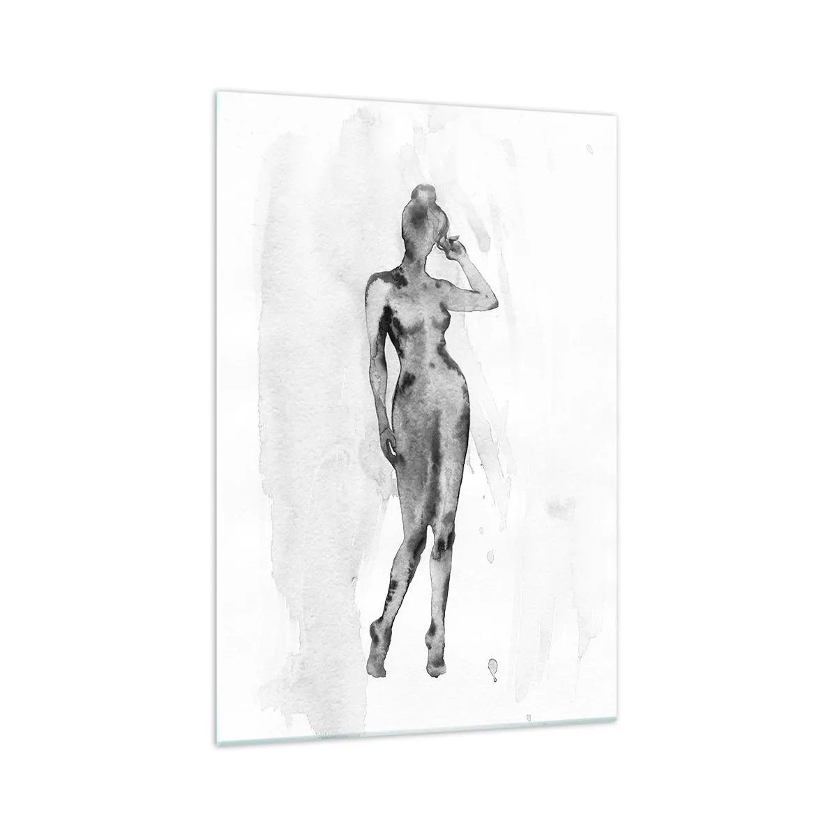 Glass picture - Study of Ideal of Feminity - 70x100 cm