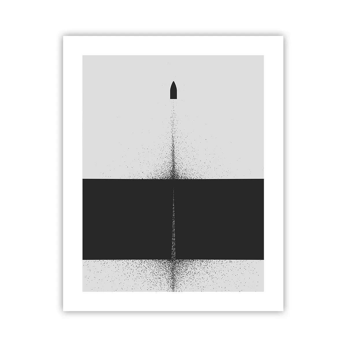 Poster - Straight to the Point - 40x50 cm