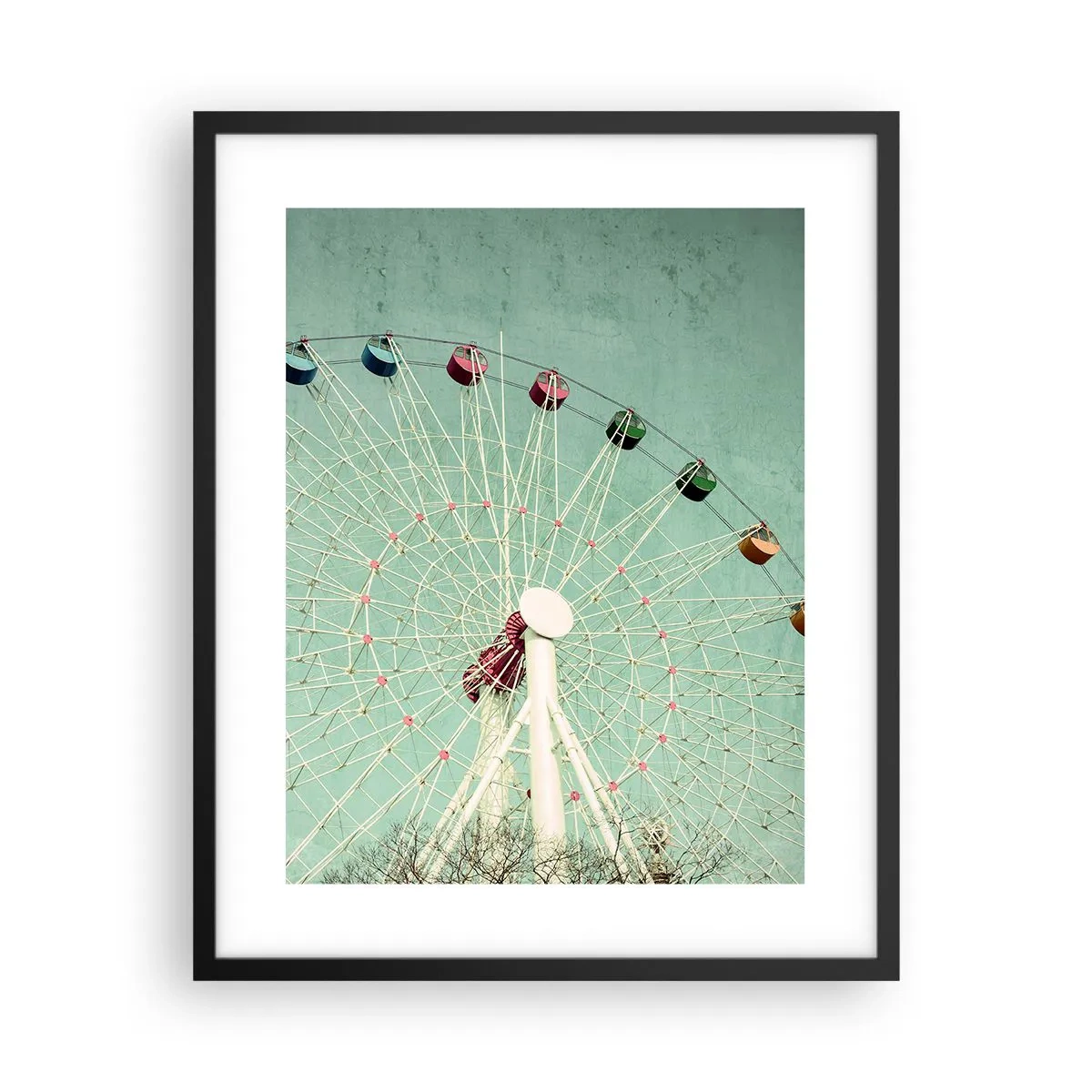 Poster in black frame - Come Have Fun - 40x50 cm