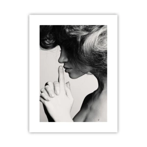 Poster - Listening to Herself - 30x40 cm