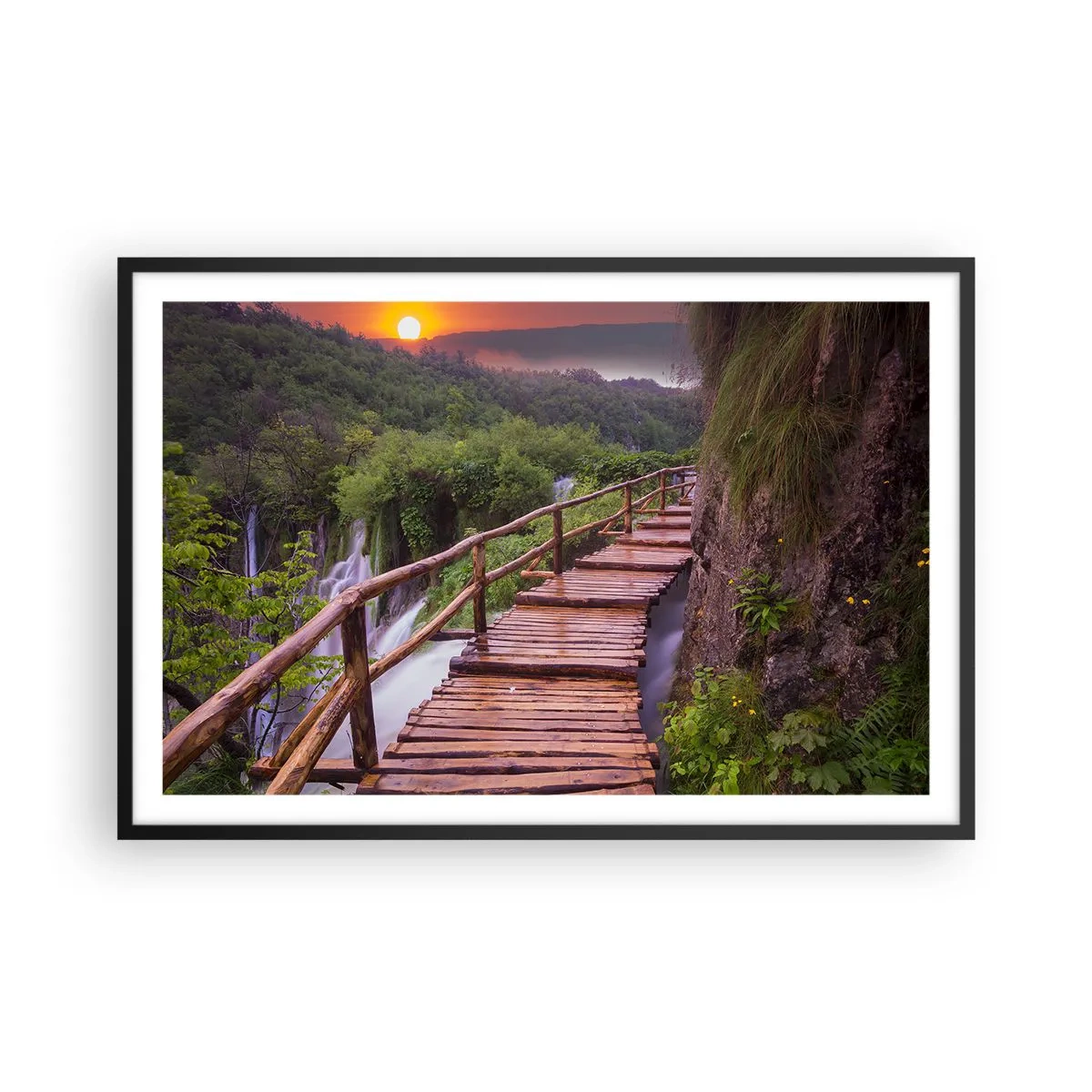 Poster in black frame - Unbelievable Beauty - 91x61 cm