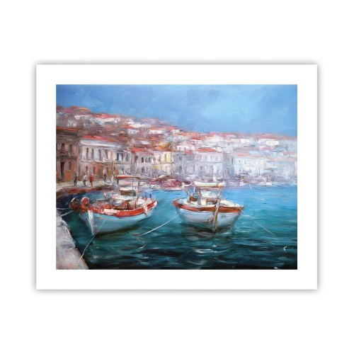 Poster - Italian Bay - 50x40 cm