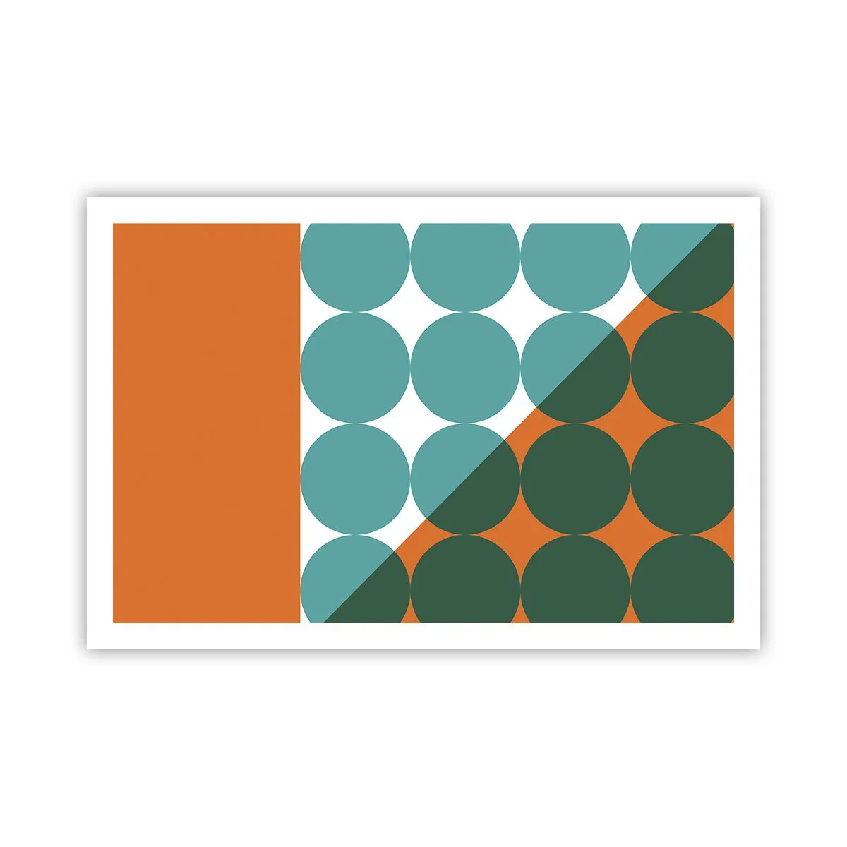 Poster - Upwards and Diagonally - 91x61 cm