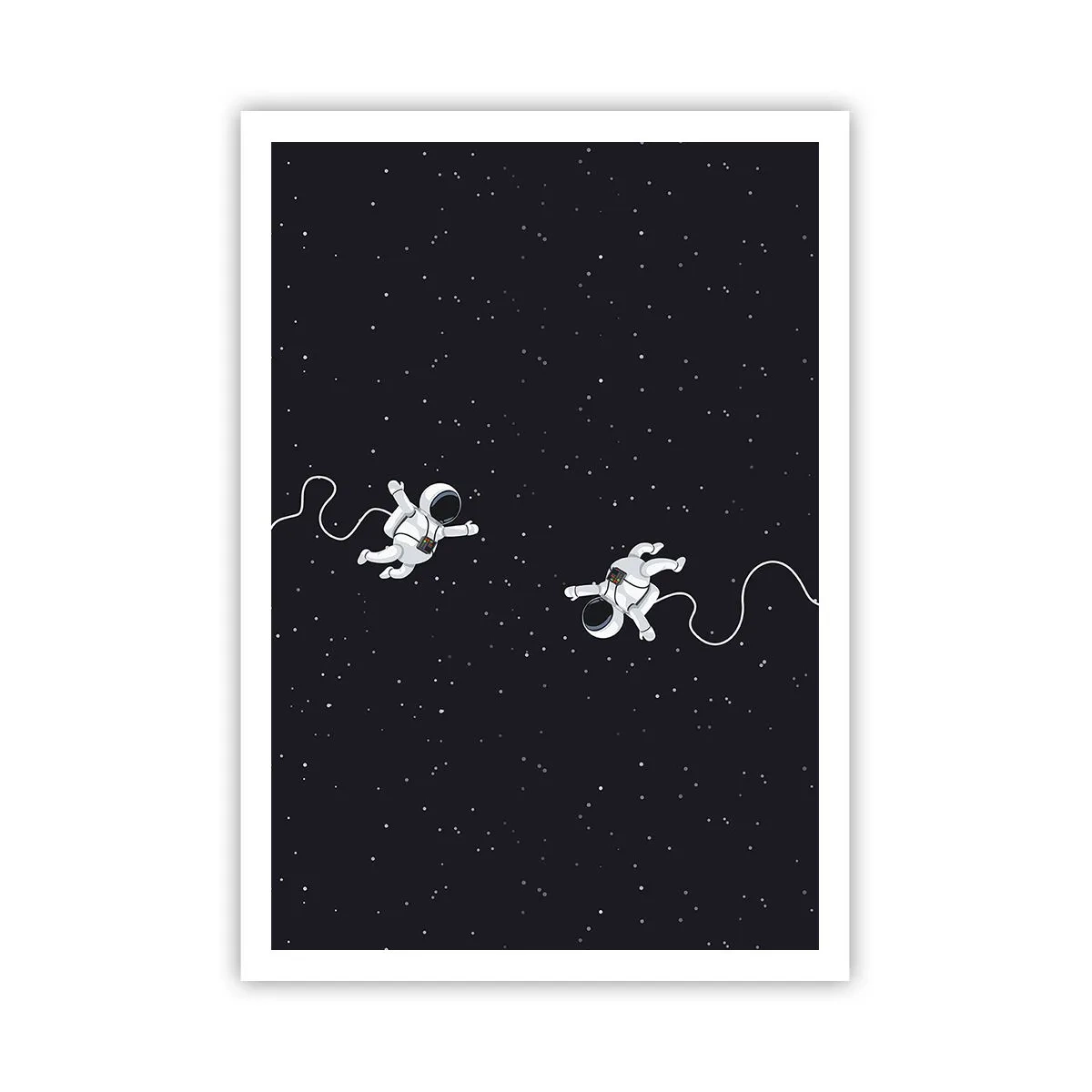 Poster - Space Dance - 70x100 cm