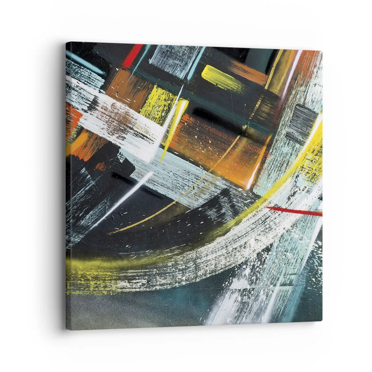 Canvas picture - Energy of Movement - 30x30 cm