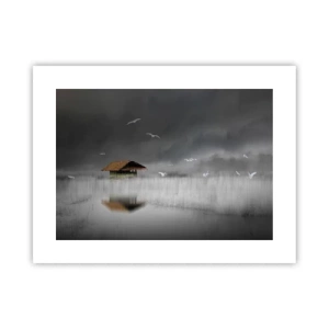 Poster - Shelter from the Rain - 40x30 cm