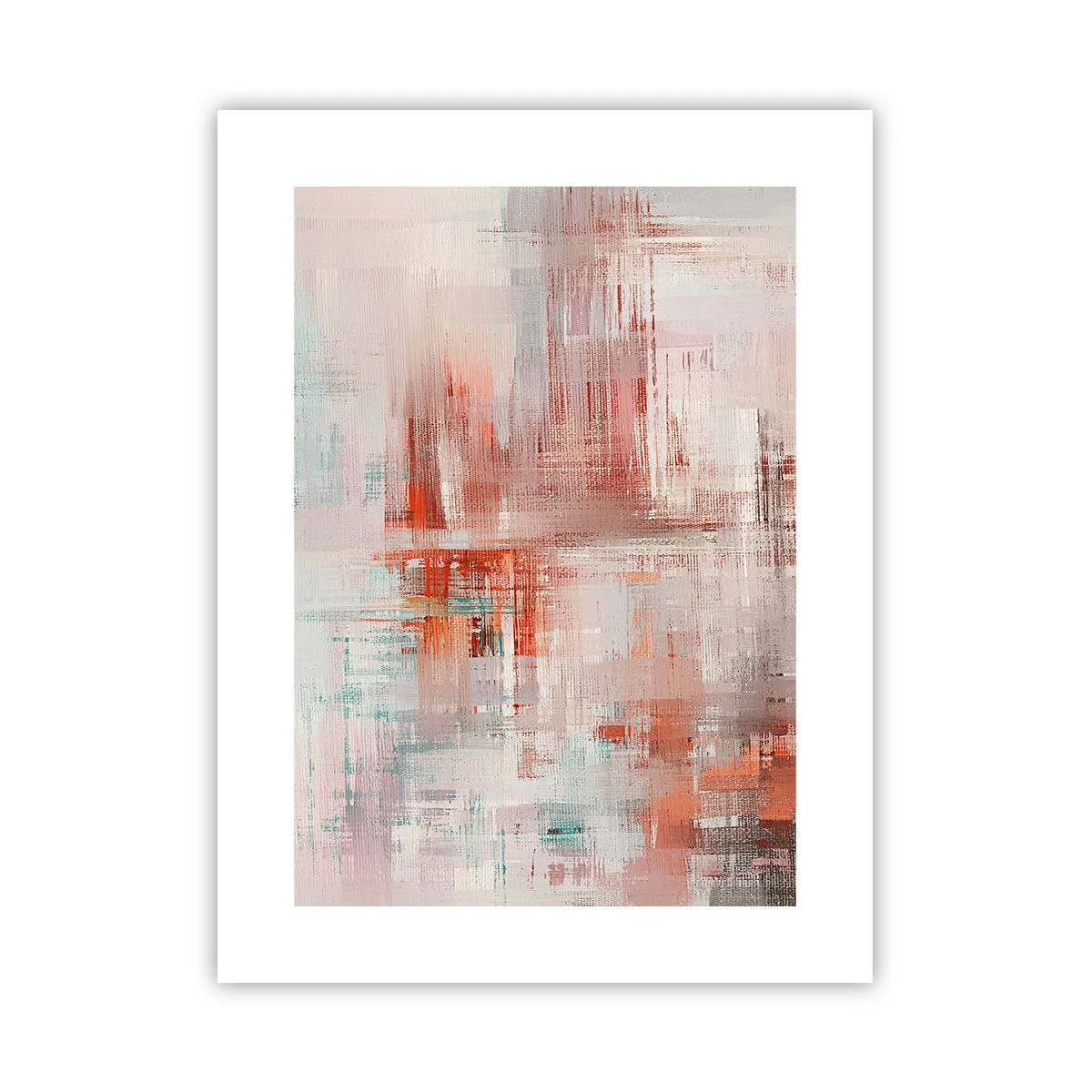 Poster - Foggy but Pink - 30x40 cm
