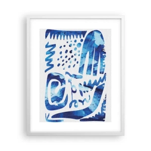 Poster in white frmae - Return to the Roots - 40x50 cm