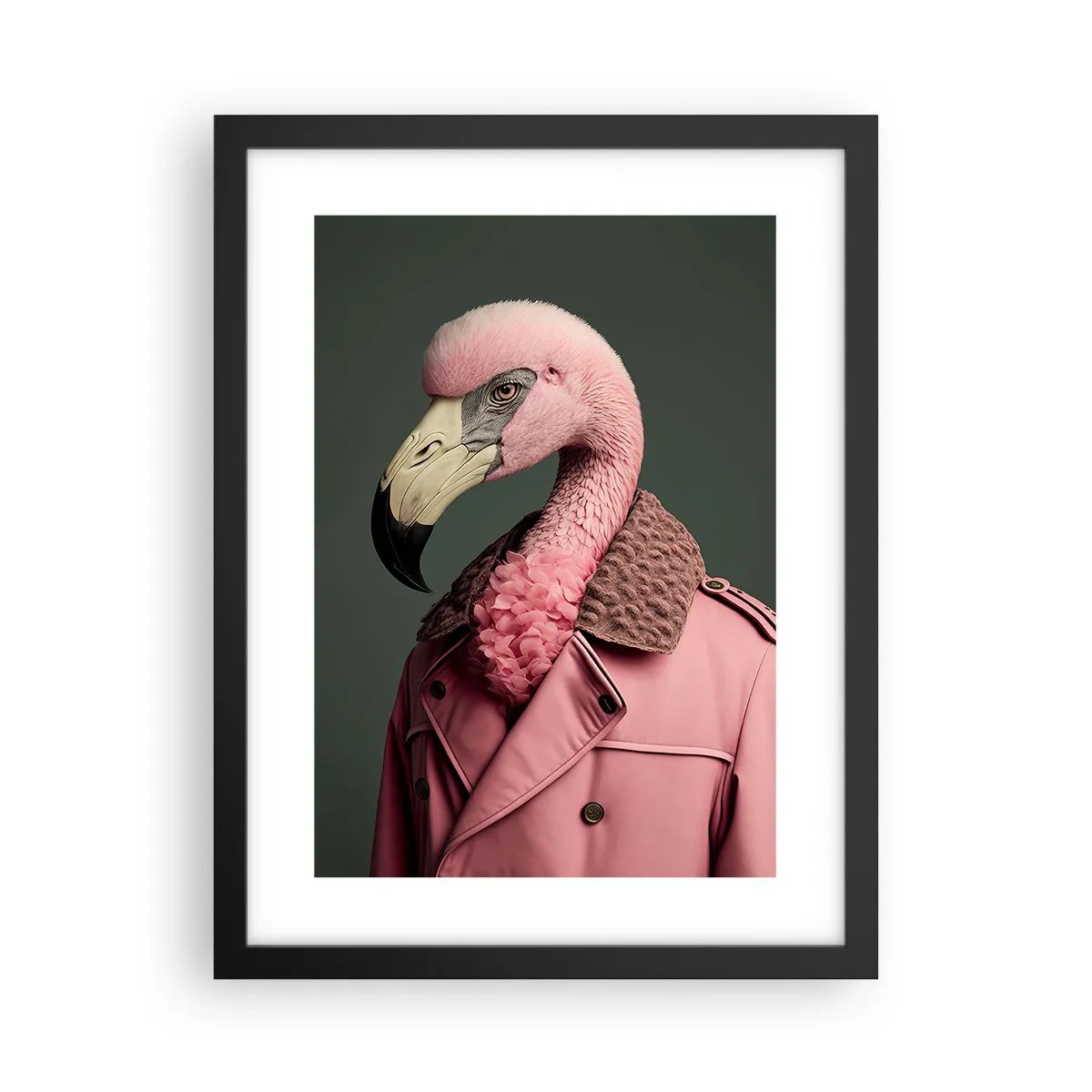 Poster in black frame - Real Elegant - 30x40 cm