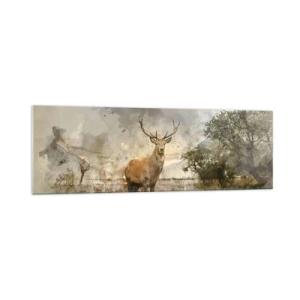 Glass picture - Dignity - Strength - Majesty - 160x50 cm