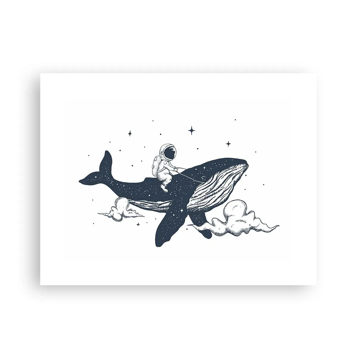 Poster - Space Adventure - 40x30 cm