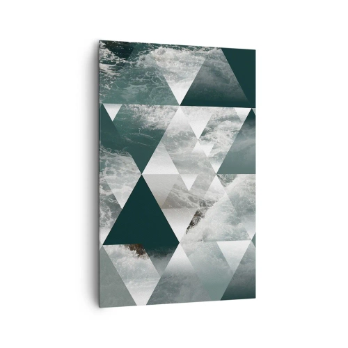 Canvas picture - Crystal Perspective - 80x120 cm
