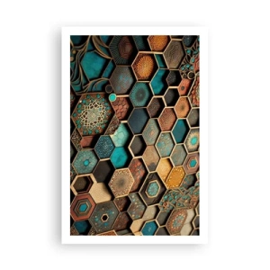 Poster - Arabic Ornaments - Variation - 61x91 cm