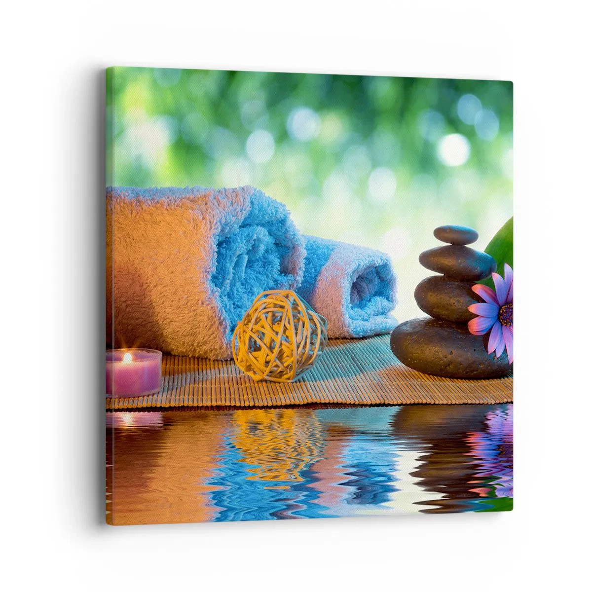 Canvas picture - Time for the Body - 40x40 cm