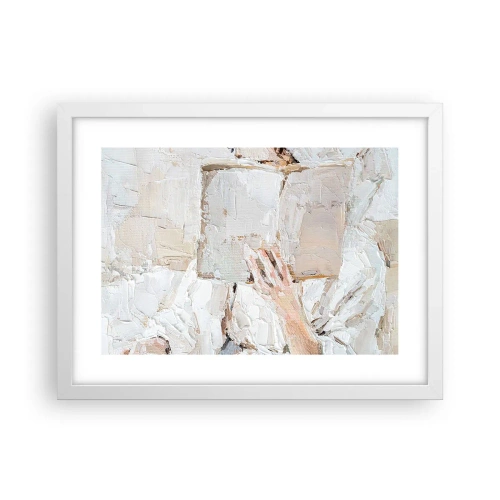 Poster in white frmae - In Another World - 40x30 cm