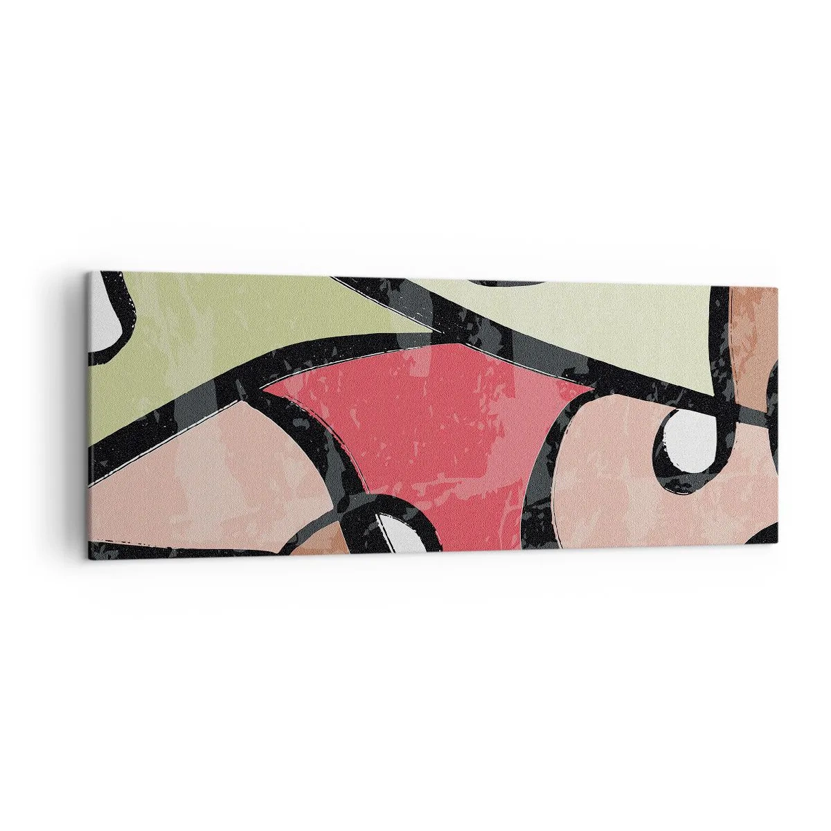 Canvas picture - Pirouettes Among Colours - 140x50 cm